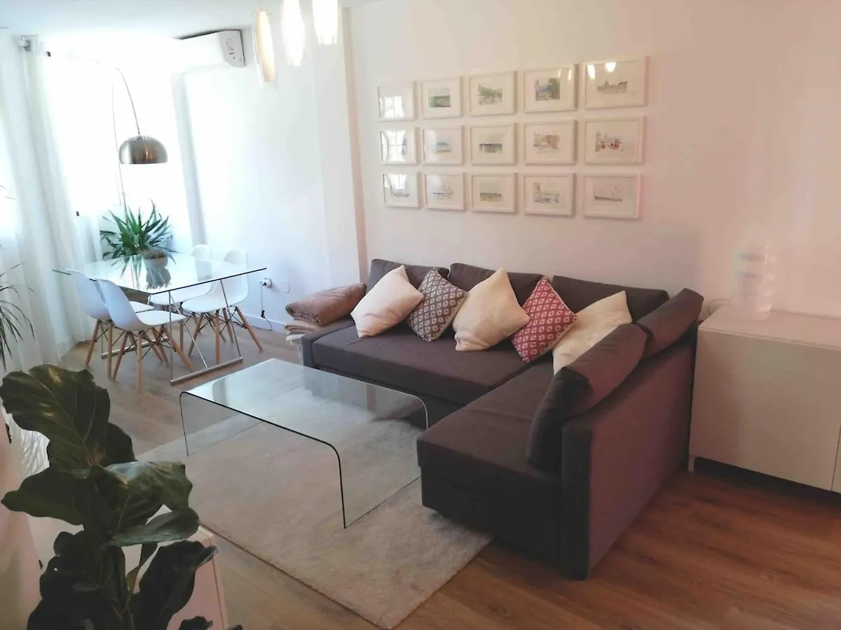 Malaga Duplex W Big Terrace Next To The Beach Lägenhet